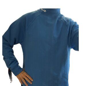 Champion Mock Turtleneck sweatshirt, fleece lined, size medium